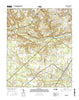 Parkton North Carolina Current topographic map, 1:24000 scale, 7.5 X 7.5 Minute, Year 2016
