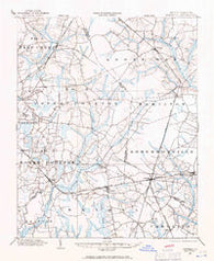 Parmele North Carolina Historical topographic map, 1:62500 scale, 15 X 15 Minute, Year 1901