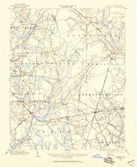 Parmele North Carolina Historical topographic map, 1:62500 scale, 15 X 15 Minute, Year 1902