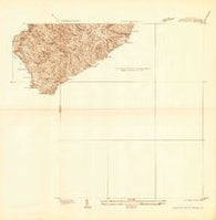 Parts Of Old Fort and Montreat North Carolina Historical topographic map, 1:24000 scale, 7.5 X 7.5 Minute, Year 1934