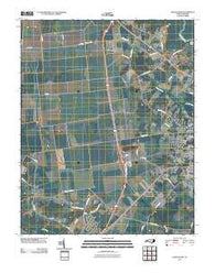 Pasquotank North Carolina Historical topographic map, 1:24000 scale, 7.5 X 7.5 Minute, Year 2010