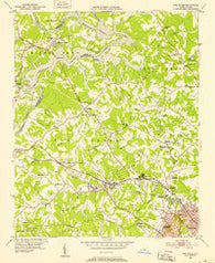 Paw Creek North Carolina Historical topographic map, 1:24000 scale, 7.5 X 7.5 Minute, Year 1948