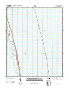 Pea Island North Carolina Historical topographic map, 1:24000 scale, 7.5 X 7.5 Minute, Year 2013
