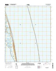 Pea Island North Carolina Current topographic map, 1:24000 scale, 7.5 X 7.5 Minute, Year 2016
