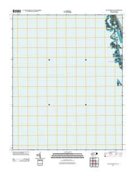 Pea Island OE W North Carolina Historical topographic map, 1:24000 scale, 7.5 X 7.5 Minute, Year 2011