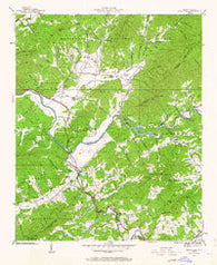 Peachtree North Carolina Historical topographic map, 1:24000 scale, 7.5 X 7.5 Minute, Year 1937