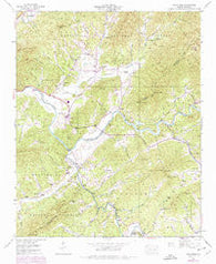 Peachtree North Carolina Historical topographic map, 1:24000 scale, 7.5 X 7.5 Minute, Year 1937