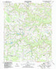 Peacocks Crossroads North Carolina Historical topographic map, 1:24000 scale, 7.5 X 7.5 Minute, Year 1986