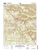 Peacocks Crossroads North Carolina Current topographic map, 1:24000 scale, 7.5 X 7.5 Minute, Year 2016