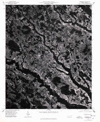 Pembroke North Carolina Historical topographic map, 1:24000 scale, 7.5 X 7.5 Minute, Year 1976