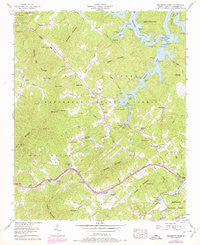 Persimmon Creek North Carolina Historical topographic map, 1:24000 scale, 7.5 X 7.5 Minute, Year 1957