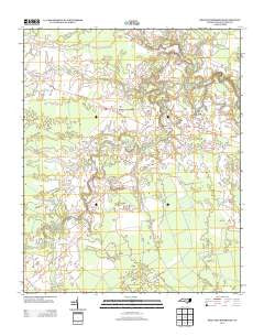 Phillips Crossroads North Carolina Historical topographic map, 1:24000 scale, 7.5 X 7.5 Minute, Year 2013