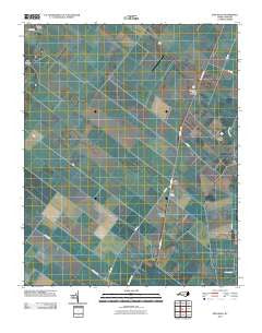 Pike Road North Carolina Historical topographic map, 1:24000 scale, 7.5 X 7.5 Minute, Year 2010