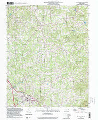 Pilot Mountain North Carolina Historical topographic map, 1:24000 scale, 7.5 X 7.5 Minute, Year 1997