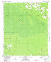 Pin Hook North Carolina Historical topographic map, 1:24000 scale, 7.5 X 7.5 Minute, Year 1981