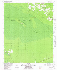 Pin Hook North Carolina Historical topographic map, 1:24000 scale, 7.5 X 7.5 Minute, Year 1981