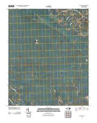 Pin Hook North Carolina Historical topographic map, 1:24000 scale, 7.5 X 7.5 Minute, Year 2010