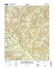 Pinebluff North Carolina Current topographic map, 1:24000 scale, 7.5 X 7.5 Minute, Year 2016