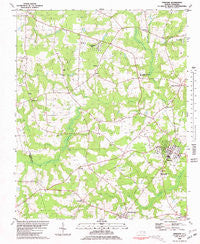 Pinetops North Carolina Historical topographic map, 1:24000 scale, 7.5 X 7.5 Minute, Year 1980