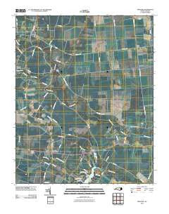 Pinetown North Carolina Historical topographic map, 1:24000 scale, 7.5 X 7.5 Minute, Year 2010