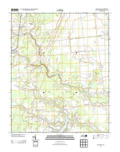 Pinetown North Carolina Historical topographic map, 1:24000 scale, 7.5 X 7.5 Minute, Year 2013