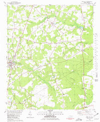 Pink Hill North Carolina Historical topographic map, 1:24000 scale, 7.5 X 7.5 Minute, Year 1980