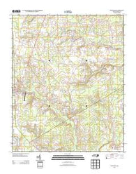 Pink Hill North Carolina Historical topographic map, 1:24000 scale, 7.5 X 7.5 Minute, Year 2013