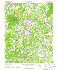 Pinnacle North Carolina Historical topographic map, 1:24000 scale, 7.5 X 7.5 Minute, Year 1964