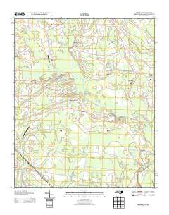 Pireway North Carolina Historical topographic map, 1:24000 scale, 7.5 X 7.5 Minute, Year 2013
