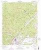 Pisgah Forest North Carolina Historical topographic map, 1:24000 scale, 7.5 X 7.5 Minute, Year 1965