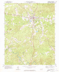 Pittsboro North Carolina Historical topographic map, 1:24000 scale, 7.5 X 7.5 Minute, Year 1970