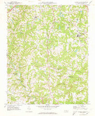 Pleasant Garden North Carolina Historical topographic map, 1:24000 scale, 7.5 X 7.5 Minute, Year 1970