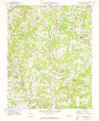 Pleasant Garden North Carolina Historical topographic map, 1:24000 scale, 7.5 X 7.5 Minute, Year 1970