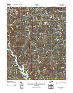Pleasant Garden North Carolina Historical topographic map, 1:24000 scale, 7.5 X 7.5 Minute, Year 2010