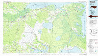 Plymouth North Carolina Historical topographic map, 1:100000 scale, 30 X 60 Minute, Year 1985