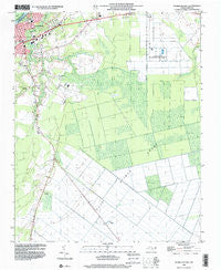 Plymouth East North Carolina Historical topographic map, 1:24000 scale, 7.5 X 7.5 Minute, Year 1998