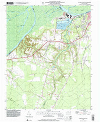 Plymouth West North Carolina Historical topographic map, 1:24000 scale, 7.5 X 7.5 Minute, Year 1998