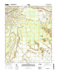Plymouth East North Carolina Current topographic map, 1:24000 scale, 7.5 X 7.5 Minute, Year 2016