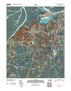 Plymouth West North Carolina Historical topographic map, 1:24000 scale, 7.5 X 7.5 Minute, Year 2010
