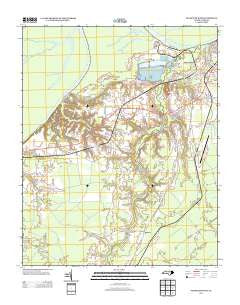 Plymouth West North Carolina Historical topographic map, 1:24000 scale, 7.5 X 7.5 Minute, Year 2013
