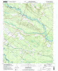 Point Caswell North Carolina Historical topographic map, 1:24000 scale, 7.5 X 7.5 Minute, Year 1997