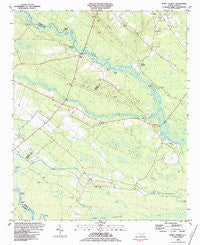 Point Caswell North Carolina Historical topographic map, 1:24000 scale, 7.5 X 7.5 Minute, Year 1983
