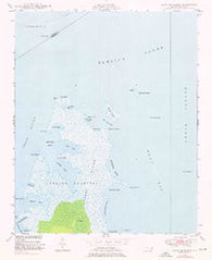 Point Of Marsh North Carolina Historical topographic map, 1:24000 scale, 7.5 X 7.5 Minute, Year 1949