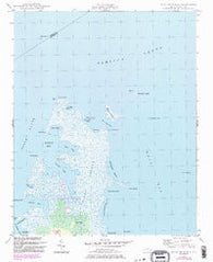 Point Of Marsh North Carolina Historical topographic map, 1:24000 scale, 7.5 X 7.5 Minute, Year 1949