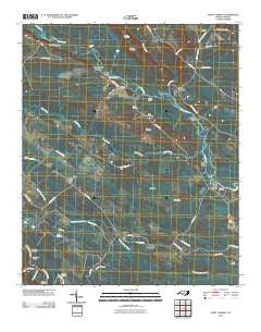 Point Caswell North Carolina Historical topographic map, 1:24000 scale, 7.5 X 7.5 Minute, Year 2010