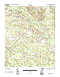 Point Caswell North Carolina Historical topographic map, 1:24000 scale, 7.5 X 7.5 Minute, Year 2013