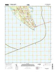 Point Harbor North Carolina Current topographic map, 1:24000 scale, 7.5 X 7.5 Minute, Year 2016
