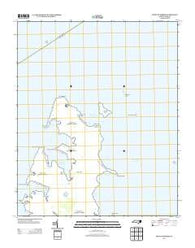 Point of Marsh North Carolina Historical topographic map, 1:24000 scale, 7.5 X 7.5 Minute, Year 2013