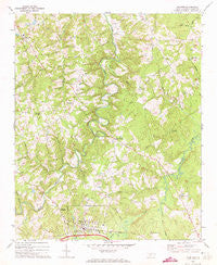 Polkton North Carolina Historical topographic map, 1:24000 scale, 7.5 X 7.5 Minute, Year 1970