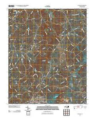 Polkton North Carolina Historical topographic map, 1:24000 scale, 7.5 X 7.5 Minute, Year 2010